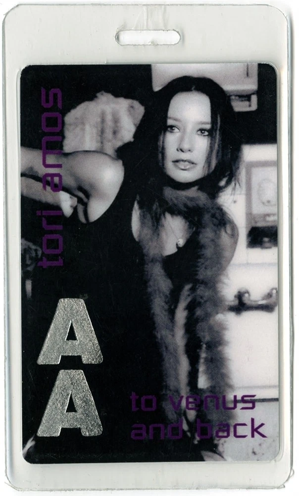 Tori Amos All Access Concert Laminated Backstage Pass - 1999 Venus and Back Tour