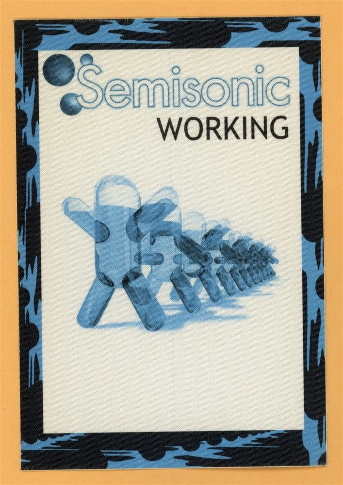 Semisonic 2001 Chemistry Concert Tour WORKING Backstage Pass