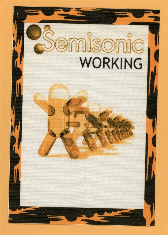 Semisonic 2001 Chemistry Concert Tour WORKING Backstage Pass