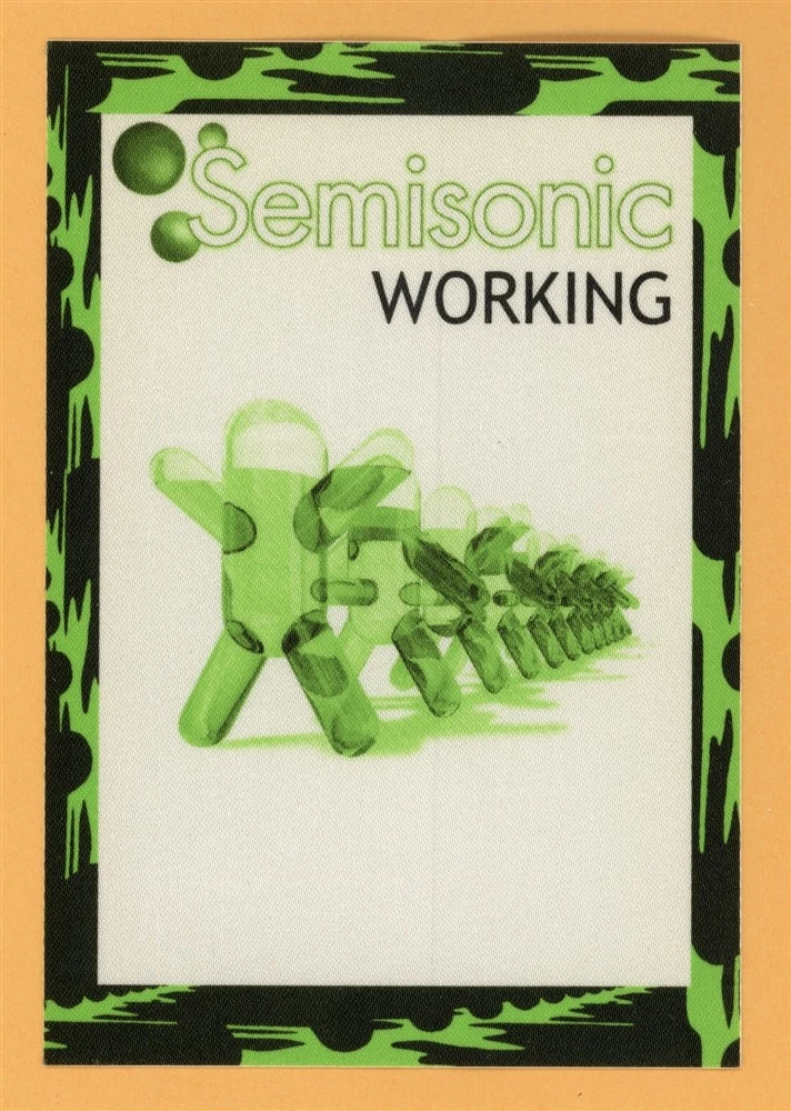 Semisonic 2001 Chemistry Concert Tour WORKING Backstage Pass