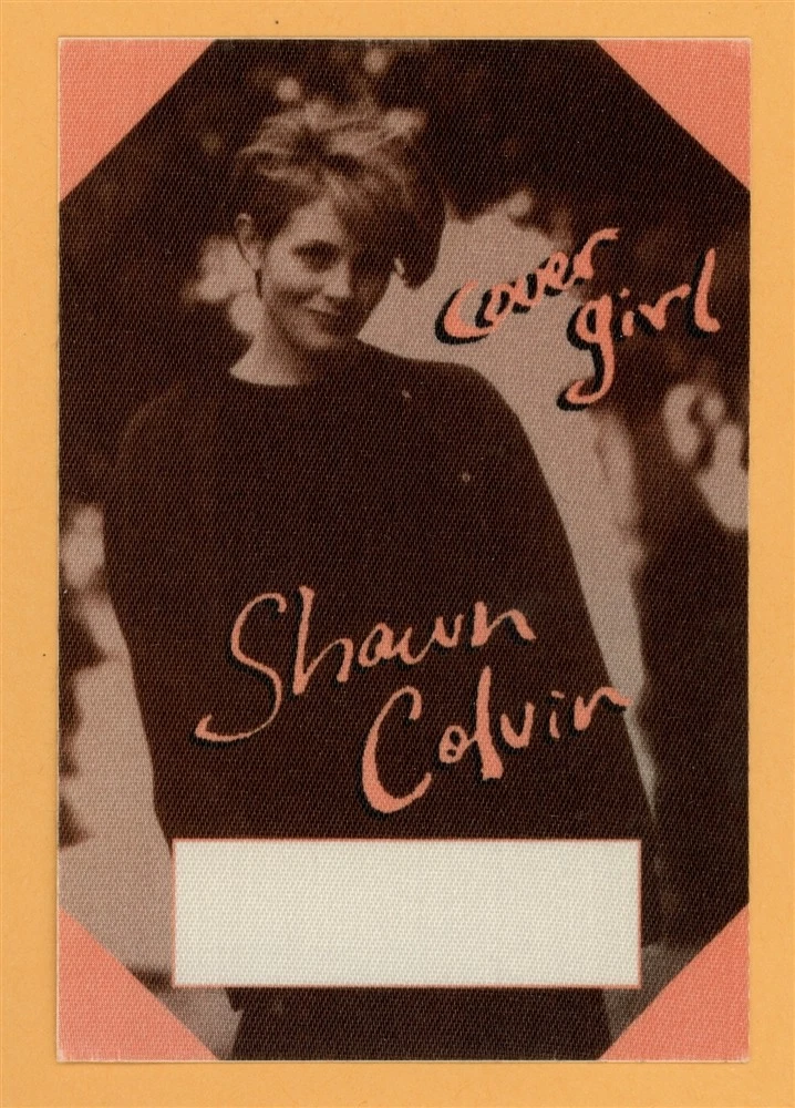Shawn Colvin 1994 Cover Girl Concert Tour Backstage Pass