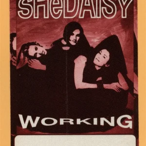 She Daisy 1999 The Whole SheBANG Concert Tour Working Backstage Pass