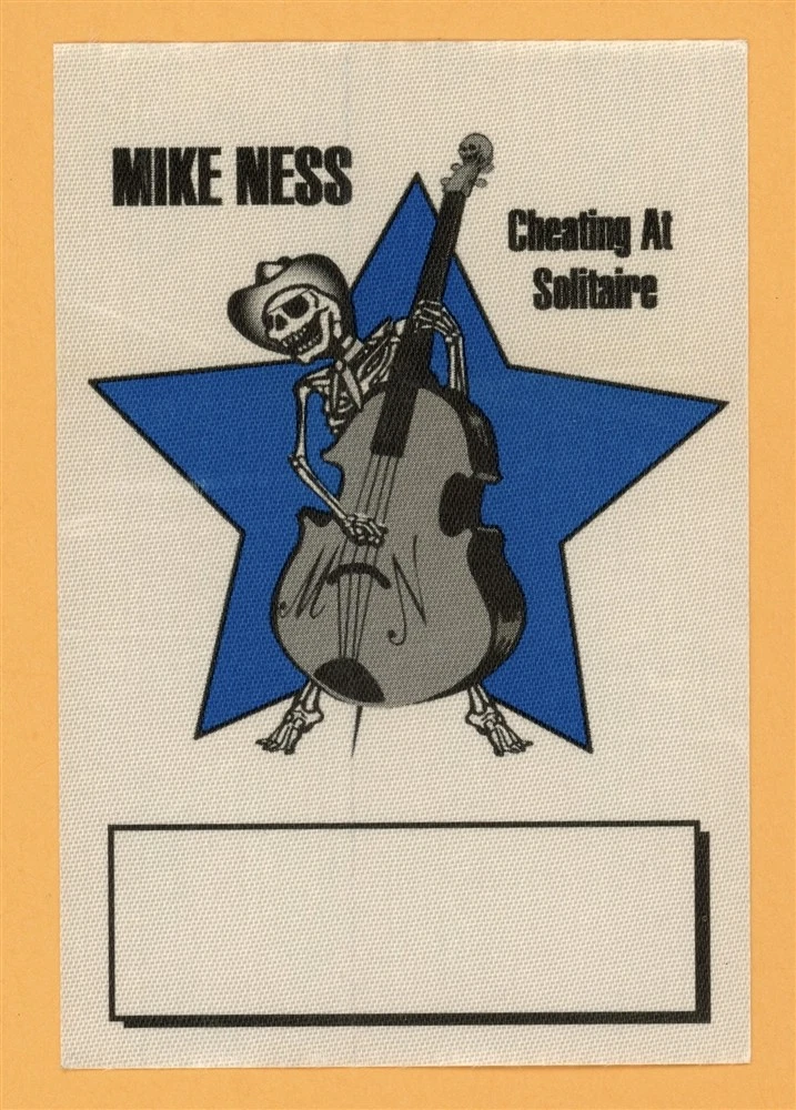 Social Distortion Mike Ness Cheating at Solitaire Concert Tour Backstage Pass