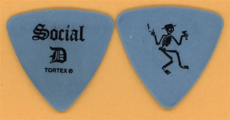 Social Distortion Matt Freeman Vitnage Guitar Pick - 2004 Rock 'n' Roll Tour