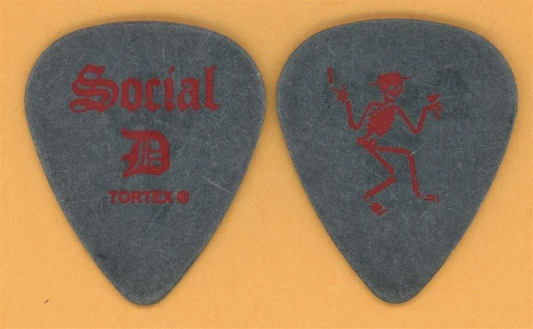 Social Distortion Jonny Wickersham Vintage Guitar Pick - 2004 Rock 'n' Roll Tour