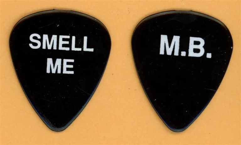 David Lee Roth Matt Bissonette Vintage Guitar Pick - 1988 Skycraper Tour