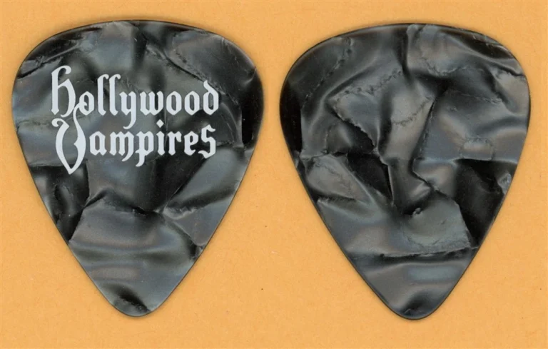 Hollywood Vampires Joe Perry Aerosmith Signature Guitar Pick - Promo