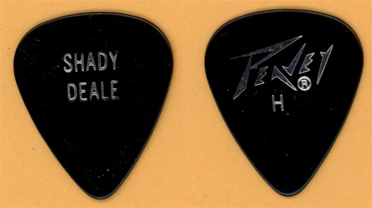 Michael Bolton Shady Deale Vintage Guitar Pick - 1987 The Hunger Tour