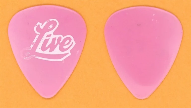 +Live+ Ed Kowalczyk Vintage Guitar Pick - 1999 The Distance to Here Tour