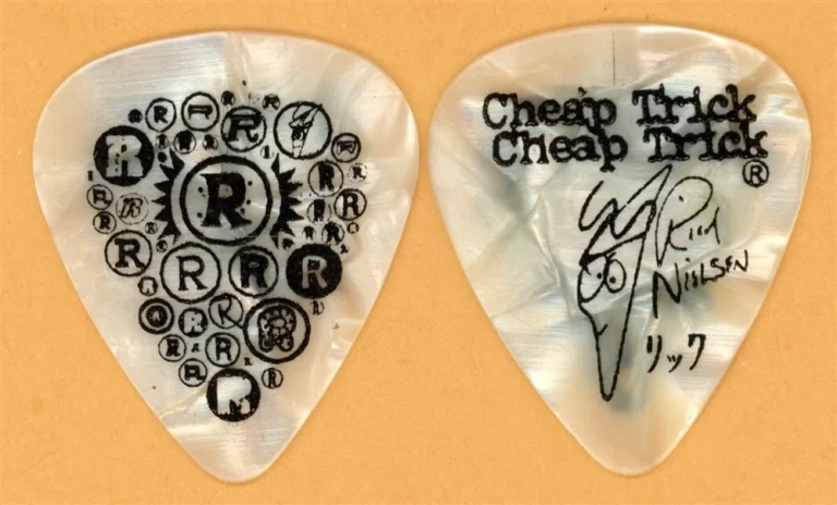 Cheap Trick Rick Nielsen Vintage Guitar Pick - 2003 Special One Tour