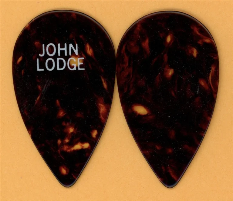 Moody Blues John Lodge Vintage Guitar Pick - 1984 The Other Side of Life Tour