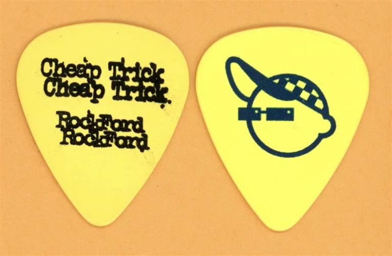 Cheap Trick Rick Nielsen Vintage Guitar Pick - 2006 Rockford Tour - Prototype