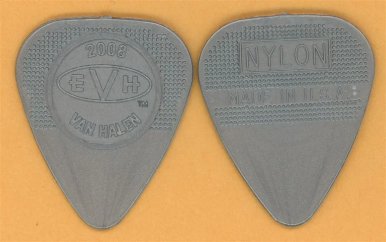 Van Halen EVH Mold Injected 2 DOT Vintage Guitar Pick - 2008 Reunion Tour