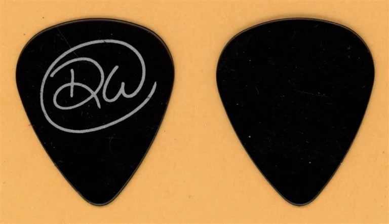 Michael Jackson David Williams Vintage Tour Guitar Pick