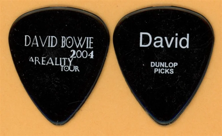 David Bowie Vintage Guitar Pick - 2004 A Reality Tour