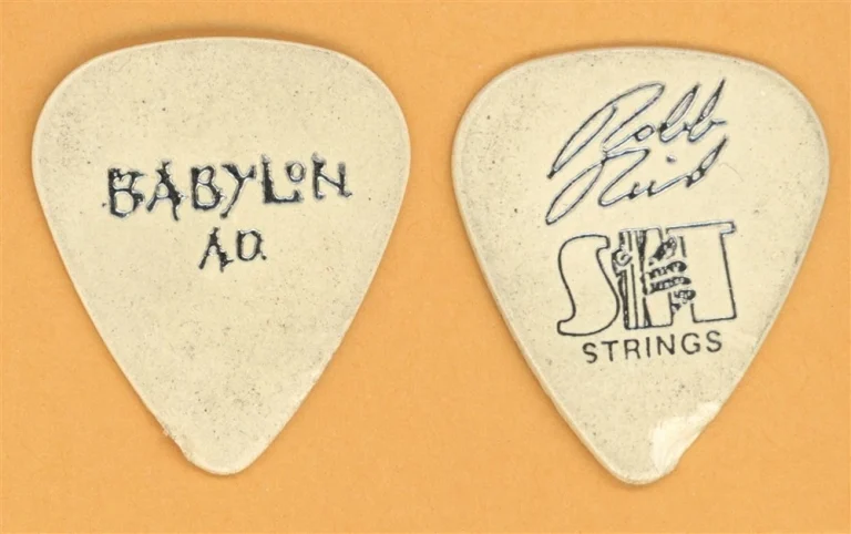 Babylon A.D. Robb Reid Vintage Guitar Pick - 1992 Nothing Sacred Tour