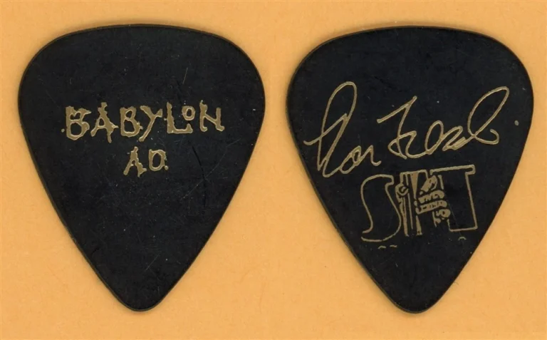 Babylon A.D. Ron Freschi Vintage Guitar Pick - 1992 Nothing Sacred Tour