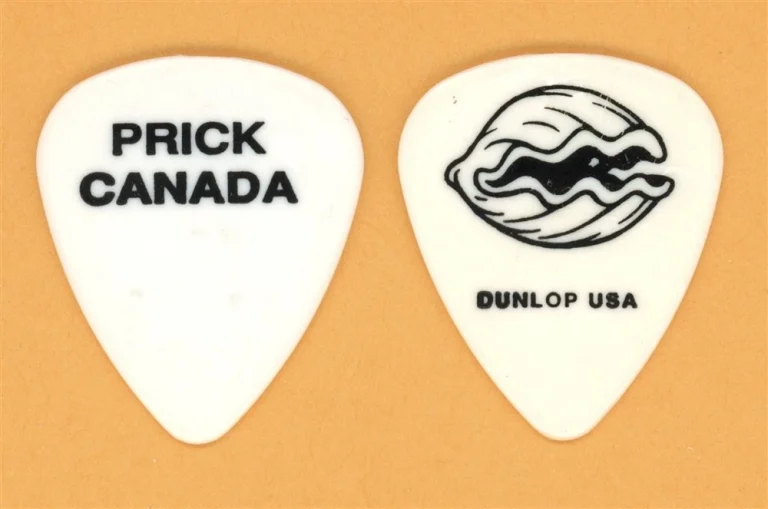 Bryan Adams Keith Scott Vintage Guitar Pick - 1991 Waking Up The Neighbors Tour