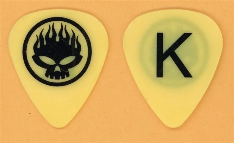 The Offspring Greg K Vintage Guitar Pick - 2000 Conspiracy of One Tour