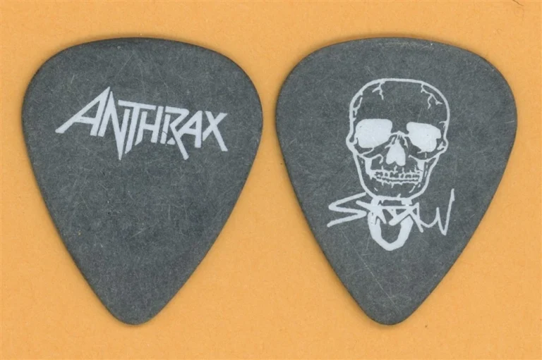 Anthrax Scott Ian Vintage Guitar Pick - 2005 Angel of Retribution Tour