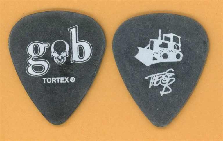 Gob Theo Goutzinakis Vintage Guitar Pick - 2003 Foot in Mouth Disease Tour