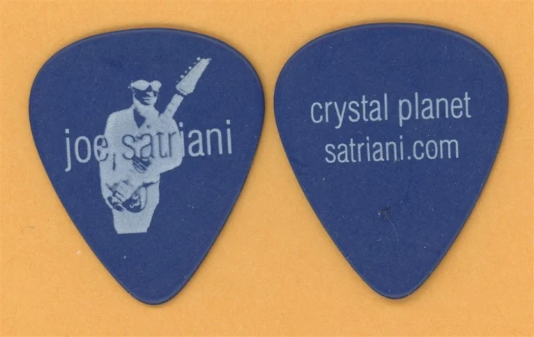 Joe Satriani Vintage Guitar Pick - 1998 Crystal Planet Tour