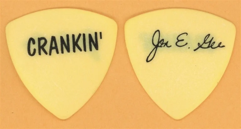 Ted Nugent Jon E Gee Vintage Guitar Pick - 1999 Rock Never Stops Tour