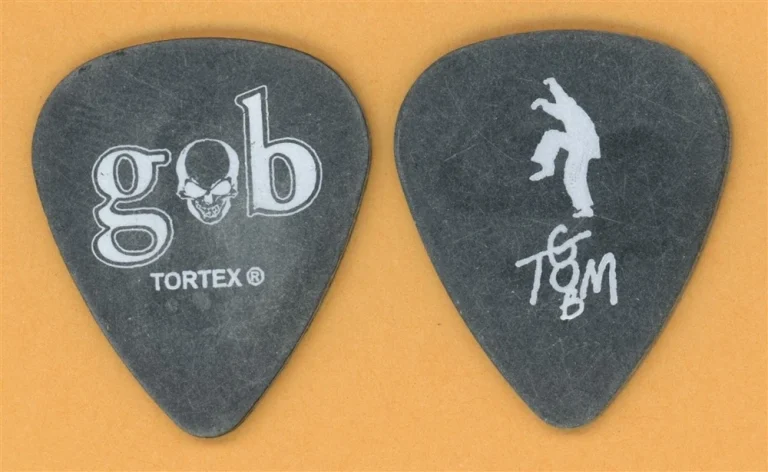 Gob Tom Thacker Vintage Guitar Pick - 2003 Foot in Mouth Disease Tour