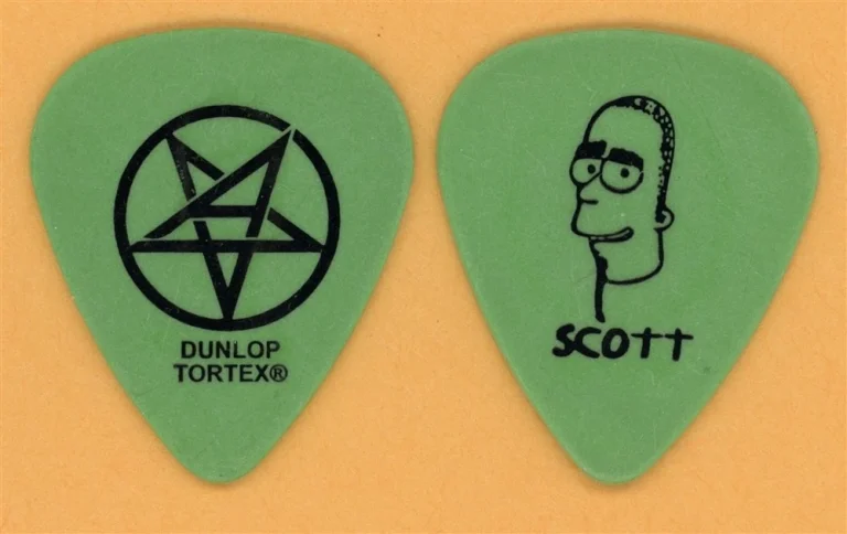 Anthrax Scott Ian Anthrax Vintage Guitar Pick - 2005 Angel of Retribution Tour