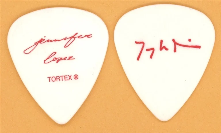 JLO Jennifer Lopez Tariqh Akoni Vintage Guitar Pick - 2006 World Tour