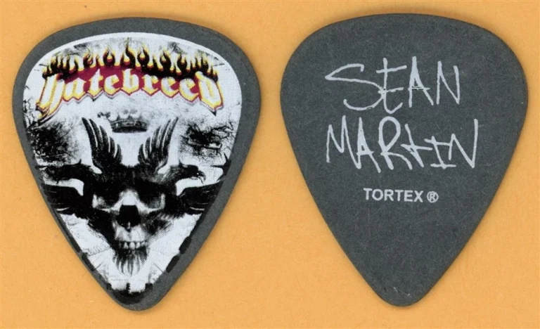 Hatebreed Sean Martin Vintage Guitar Pick - 2007 Supremacy Tour