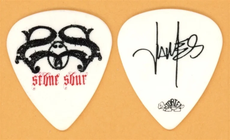 Stone Sour James Root Vintage Guitar Pick - 2007 Come Whatever May Tour