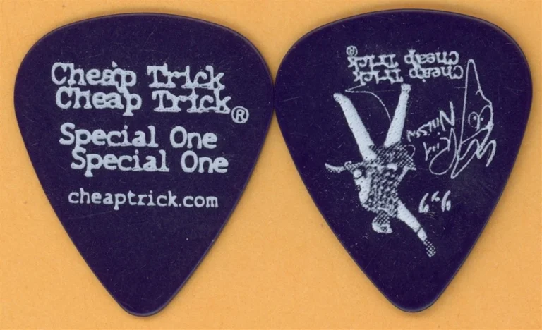 Cheap Trick Rick Nielsen Vintage Guitar Pick - 2004 Special One Tour