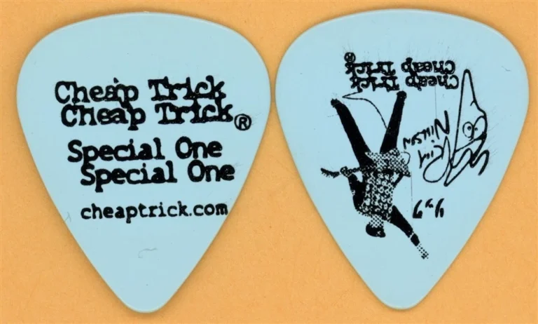 Cheap Trick Rick Nielsen Vintage Guitar Pick - 2004 Special One Tour