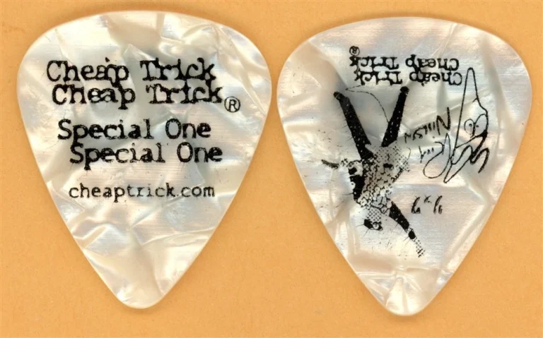 Cheap Trick Rick Nielsen Vintage Guitar Pick - 2004 Special One Tour