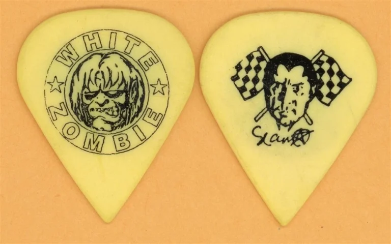 White Zombie Sean Yseult Vintage Guitar Pick - 1992 La Sexorcisto Tour