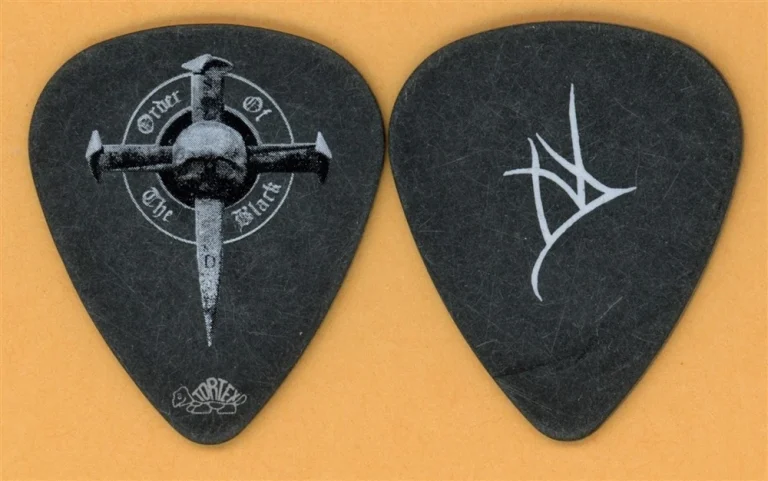 Black Label Society John DeServio Guitar Pick - 2011 Order of the Black Tour