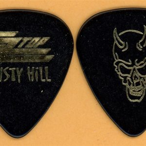 ZZ Top Dusty Hill Devil Skull Vintage Guitar Pick - 2009 40th Anniversary Tour