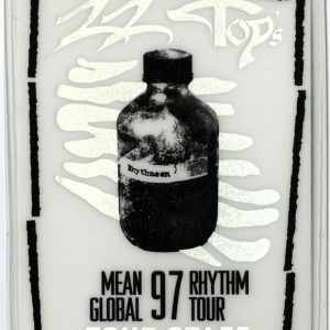 ZZ Top 1997 Rhythmeen Tour Concert Laminated Backstage Pass Staff