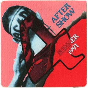 AC/DC 1991 Razor's Edge Concert Tour After Show Backstage Pass