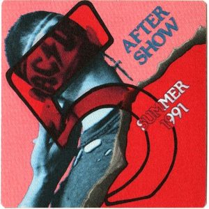 AC/DC 1991 Razor's Edge Concert Tour After Show Backstage Pass