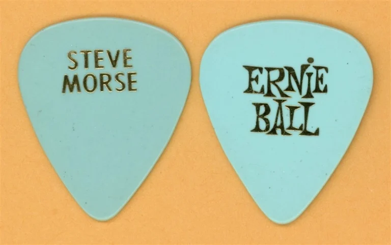Steve Morse Deep Purple Vintage Guitar Pick - 1989 High Tension Wires Tour