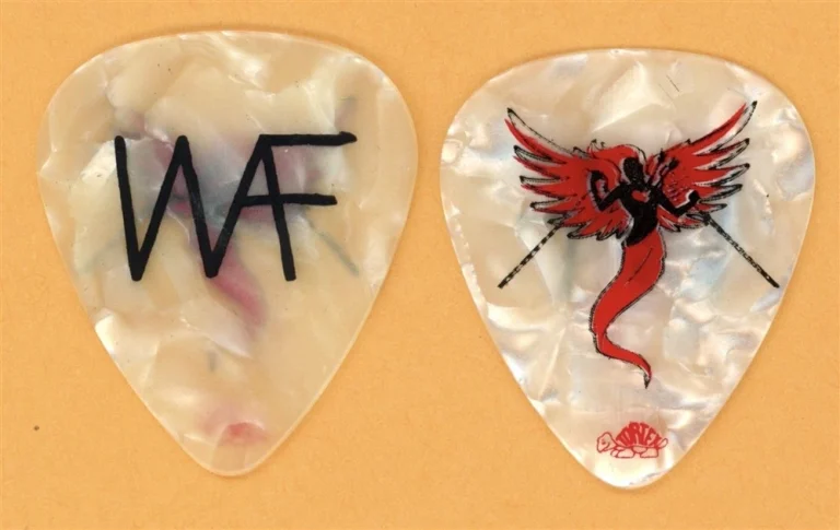 The Offspring Warren Fitzgerald Guitar Pick - 2008 Rise & Fall Rage & Grace Tour