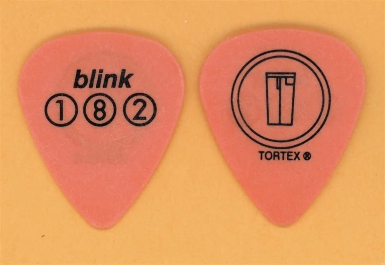 Blink 182 Tom DeLonge Guitar Pick - 2001 Take Off Your Pants & Jacket Tour