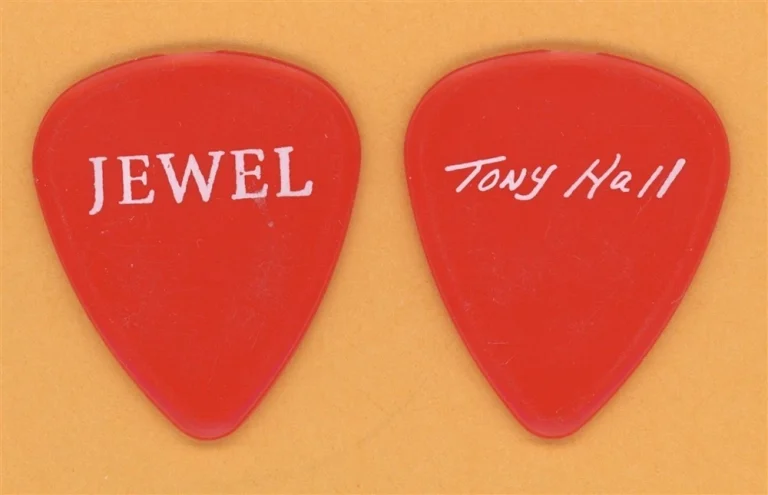 Jewel Tony Hall Vintage Guitar Pick - 1998 Spirit Tour