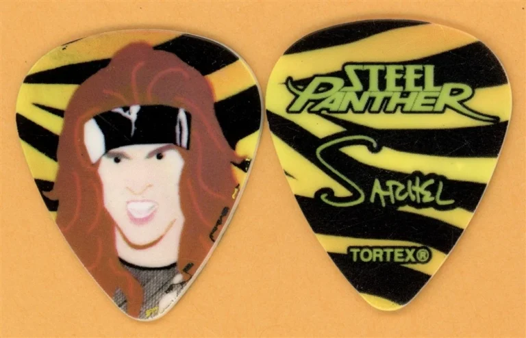 Steel Panther Satchel Vintage Guitar Pick - 2012 Balls Out Tour