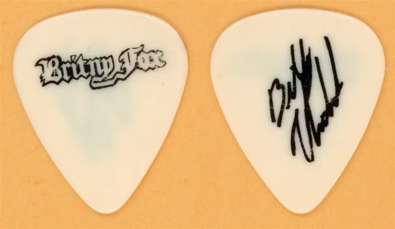 Britny Fox Billy Childs Vintage Guitar Pick - 1988 Self Titled Tour