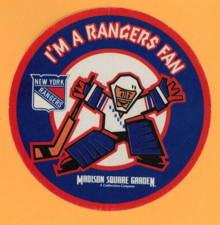 New York Rangers Satin Vintage Backstage Pass