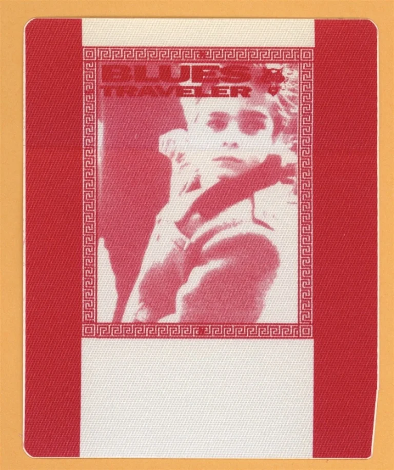 Blues Traveler 1994 Four Concert Tour Backstage Pass