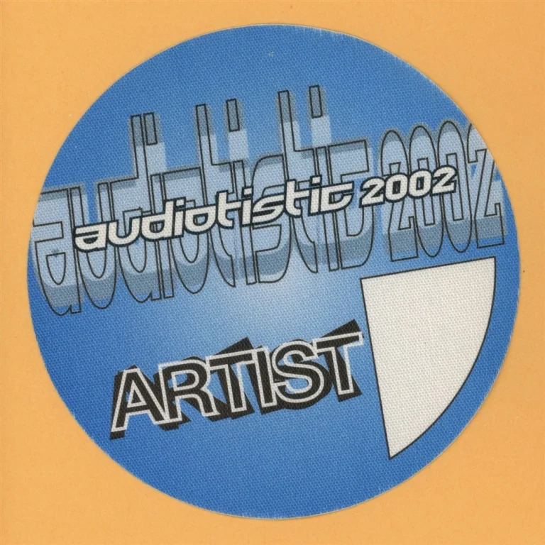 Outkast 2002 Audiotistic Concert Tour ARTIST Backstage Pass
